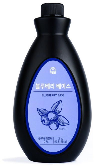 테드 블루베리베이스 2kg, 1개