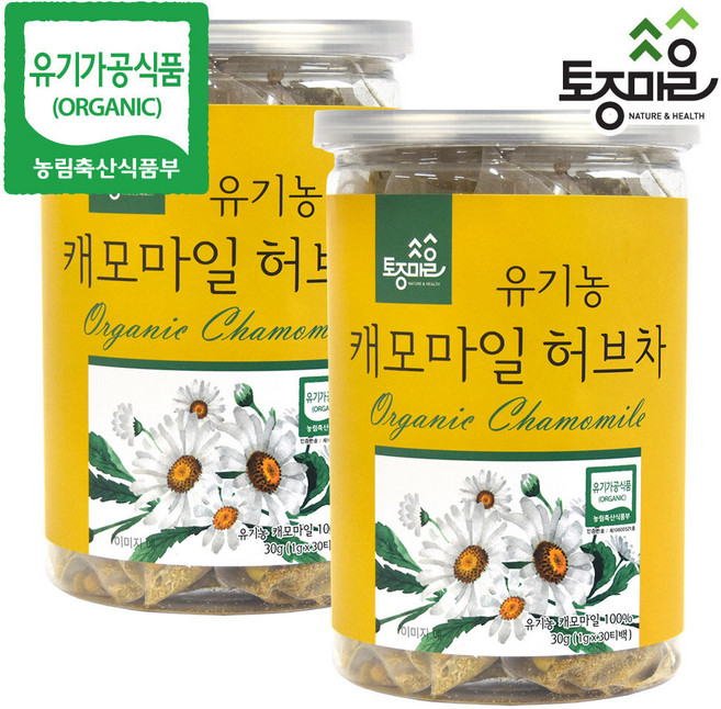 토종마을 유기농 캐모마일, 1g, 30개입, 2개