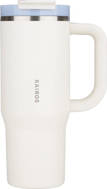 카이로스 데일리핏 플로 텀블러, 1개, 887ml, 크림