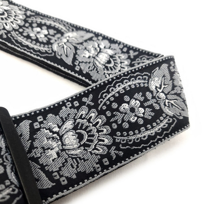 슈페라 기타 스트랩 멜빵 세무가죽 자카드 베이스 일렉기타, S&B 세무멜빵, 1개