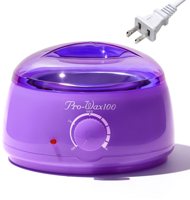 탈모 제모기 용 전문 왁스 워머 히터 파라핀 왁스 콩 비드 가열 제모 도구, [06] Purple US Plug