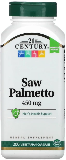 21st Century 소팔메토 450mg 베지 캡슐 200정, 1개 - 쿠팡