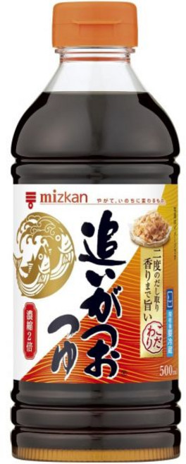 소스 미츠칸 오이 가쓰오 츠유 2배 면, 500ml, 1