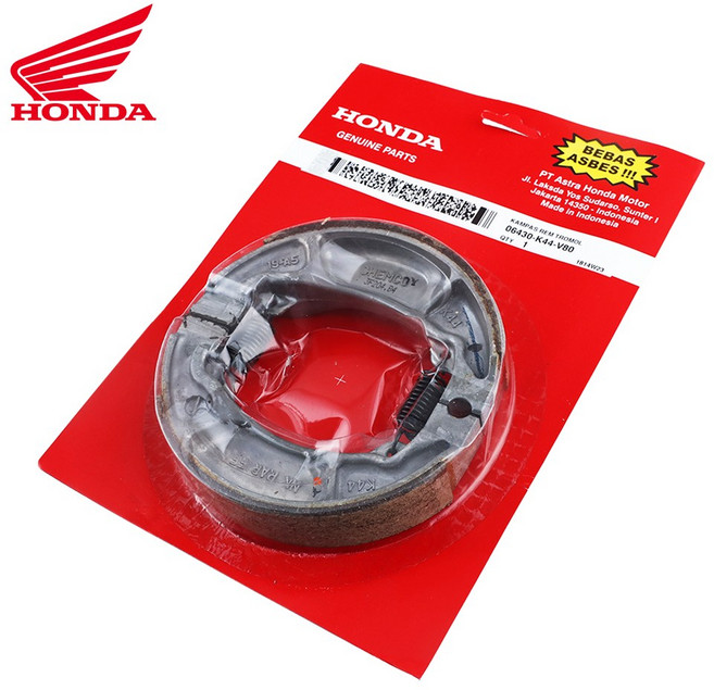 브레이크 라이닝 PCX 벤리110 SCR100 클릭 엘리트 디오 푸마 호환 혼다 순정 06430-K44, 1개