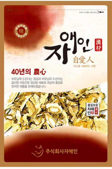 자애인 국산 백지 600g 구릿대뿌리 구릿대 백지차, 1개