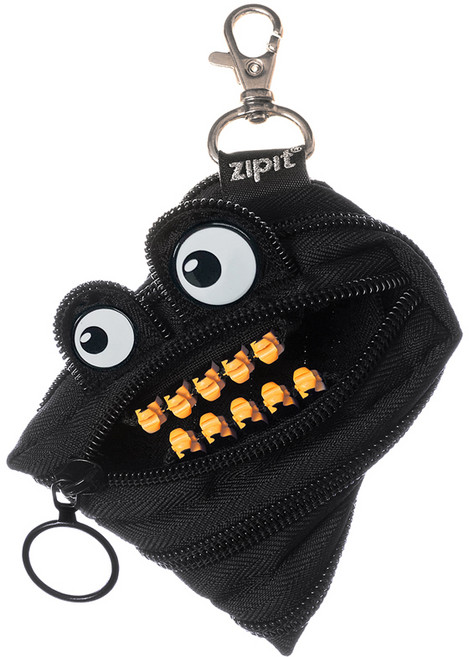 집잇 이빨몬스터 그릴즈 미니 에어팟파우치 키링, 블랙