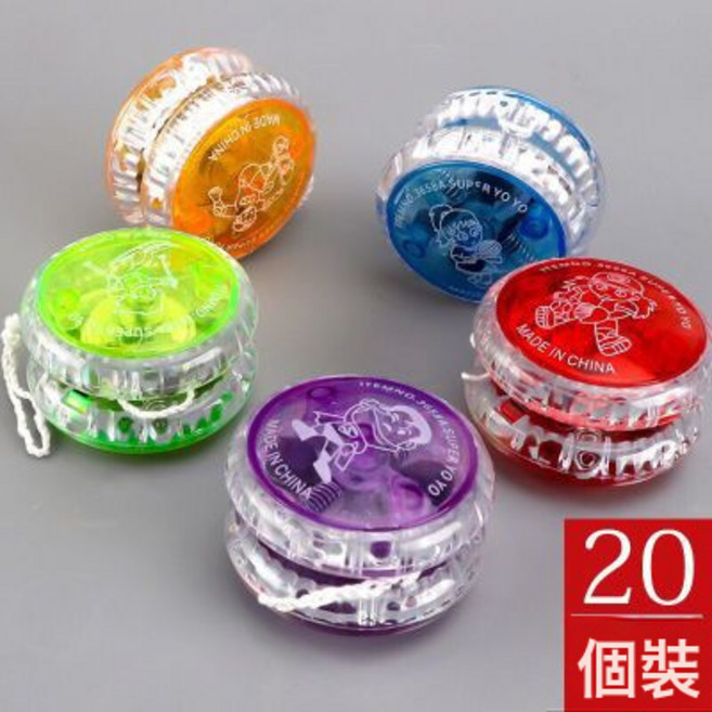 發光溜溜球兒童玩具幼兒園獎品小禮物閃光悠悠球 送學生禮品, 1個, 10個裝:1個