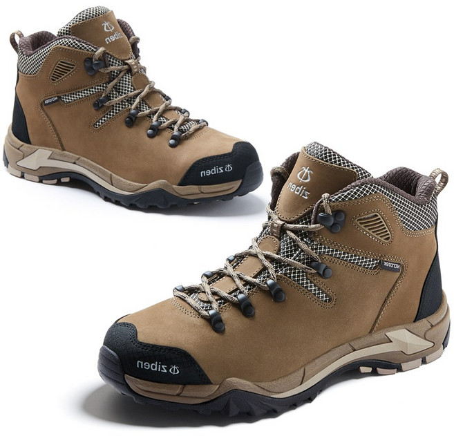 지벤 안전화 ZB-186 거친현장에 적합한 현장실무형 6인치 작업화 천연발수누벅가죽