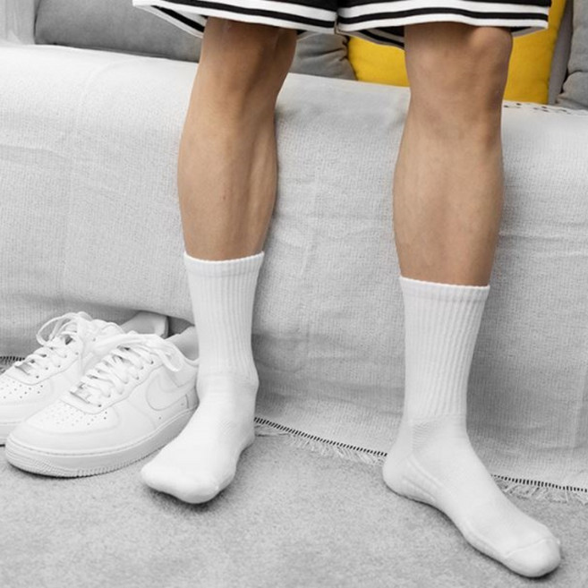 데드리프트양말 배드민턴장목양말 복싱 여름용스포츠양말 에어로빅 족구 테니스 2색, 블랙, 1개