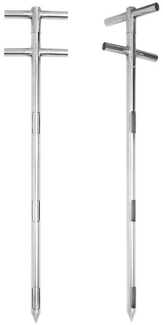 수매 미곡 삿대 검사 잡곡 곡물 쌀 도구, AM. 51mm 1.2m 스테인리스 304