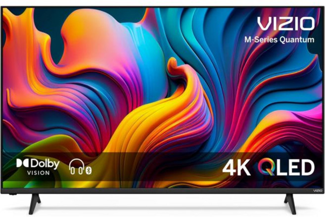 VIZIO 75인치 M 시리즈 4K QLED HDR 스마트 TV음성 리모컨 돌비 비전 HDR10 알렉사 호환성 VRRAMD FreeSync M75Q6-J03 2022 모델, 55-inch, Smart TV