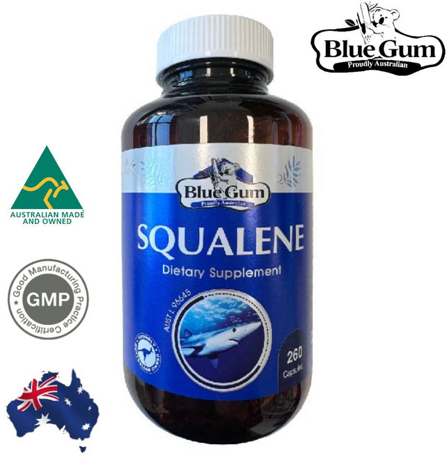 블루검 호주 스쿠알렌 상어간유 1000mg 260정, 1개