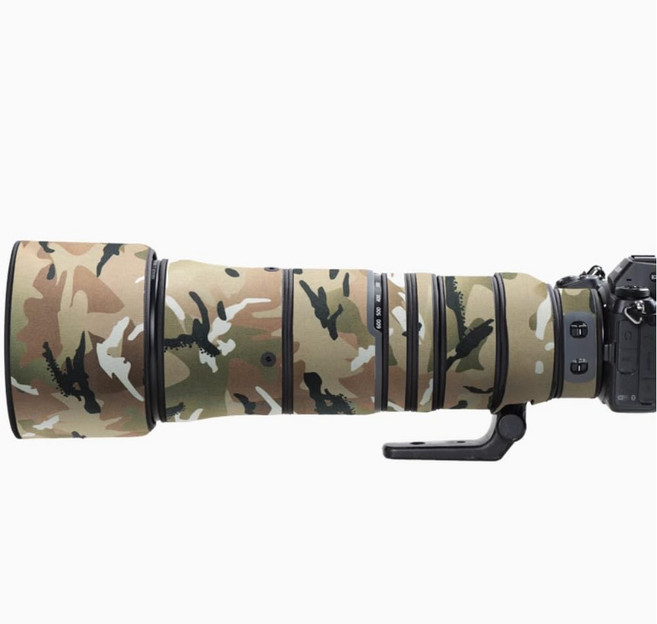 XCOAT Nikon Z 180-600mm F5.6-6.3 방수 카메라 렌즈 코트 VR용 카메라 위장 레인