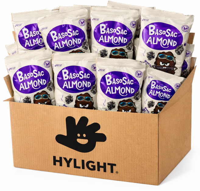 하이라이트 초콜릿 아몬드 간식 초코 크런치 견과, 16개, 20g