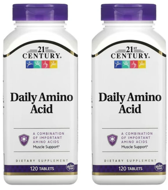 21세기센트리 데일리 아미노 애시드 타블렛, 120정, 2개 - 쿠팡