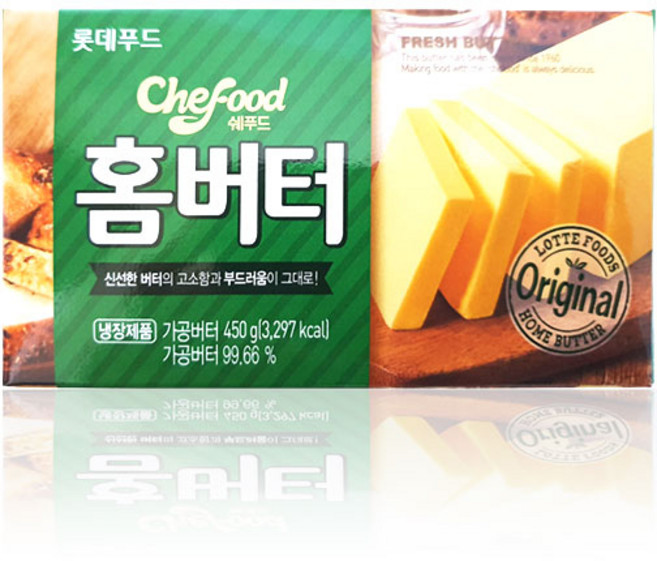 롯데 홈버터 450g, 1개