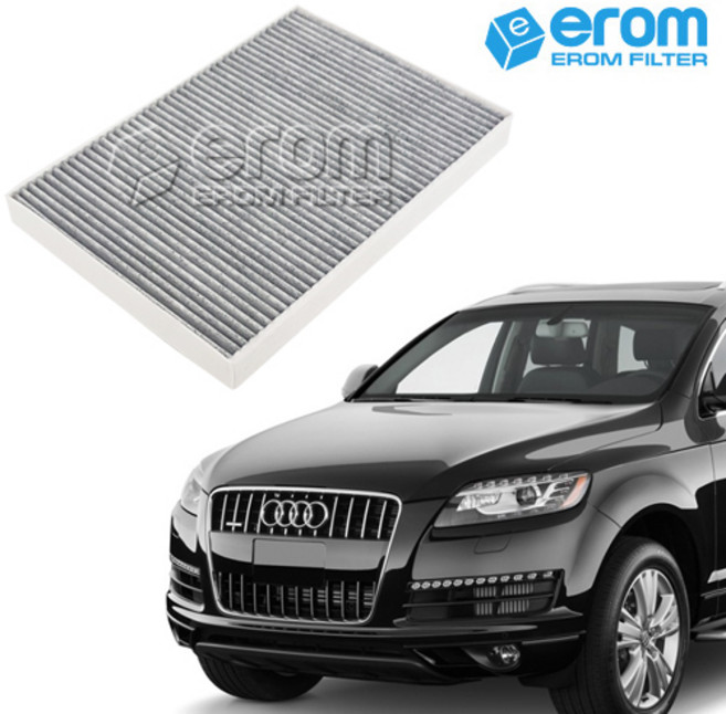 이롬필터 CUK31003 프리미엄 활성탄 에어컨필터, 1개, 아우디 Q7 3.0 35 TDI (4M) (15년~)