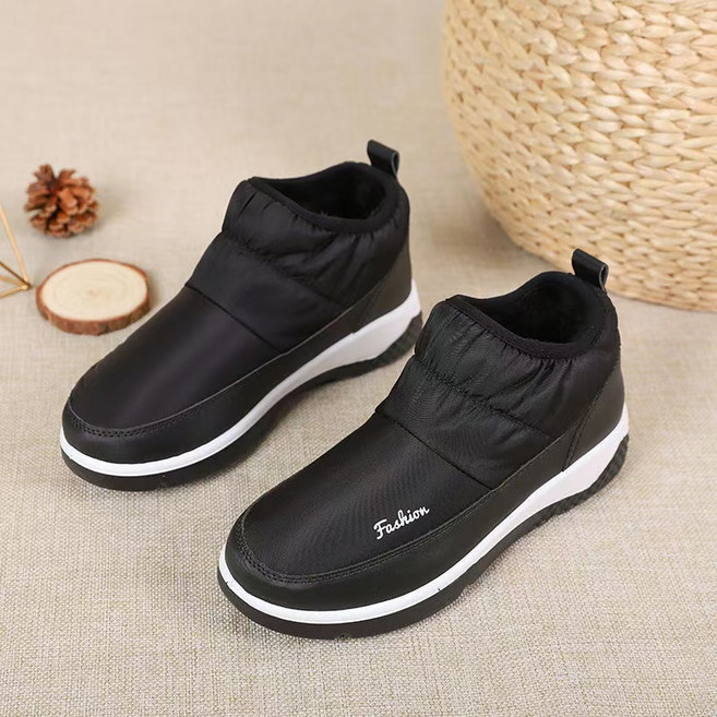 여성 겨울 신발 슬립온 여자 털신발 털부츠 편한