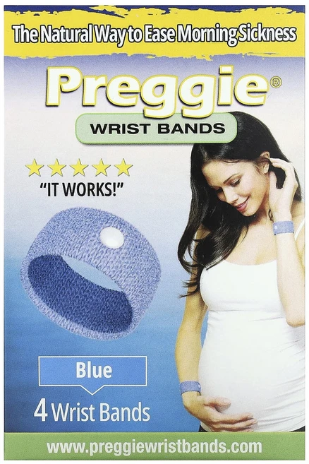 Preggie 손목 밴드 블루 손목 밴드 4개 - 쿠팡