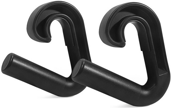 선호그룹 뉴트럴그립 패러럴 페러럴 내로우 클로즈 시티드로우 랫풀다운 렛풀다운 그립 훅그립 풀업 헬스장 맥그립 풀업바, 블랙, 1세트, 90도