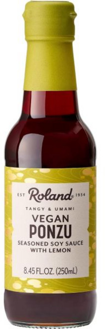 롤랜드 푸드 비건 폰즈 양념 간장 레몬 8.45온스 병 1팩, 1개