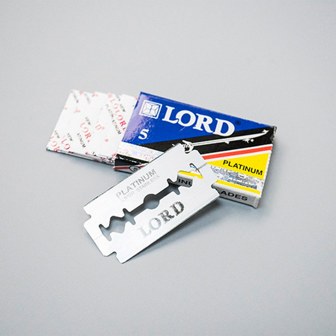 로드 플래티늄 면도날 1팩 수입 일회용면도날, 1개