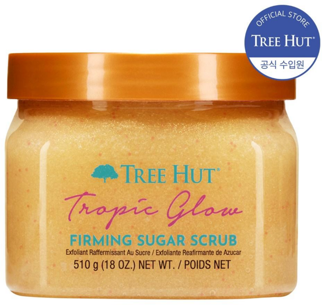 트리헛 시어 슈가 스크럽 트로픽 글로우, 510g, 1개