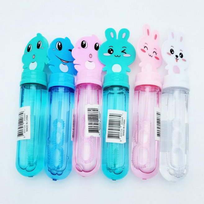 러블리 큐티 비눗방울 24개입 1박스 비누방울 놀이 세트 어린이집선물, 단품