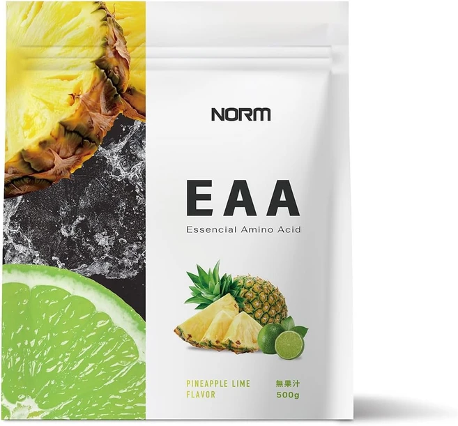 NORM EAA 500g BCAA 놈 파인 라임 국내 제조 9종 필수 아미노산 배합 류신 근육, 1개 - 쿠팡