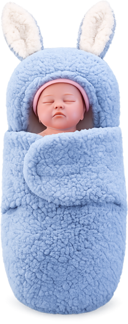 따뜻한 아기 담요 보낭 이불