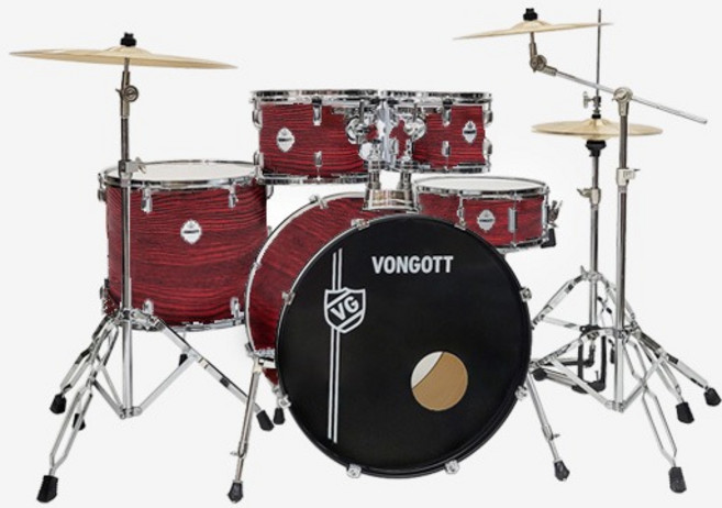 [폰거트] VONGOTT V2 100% 베이스우드 5기통 드럼세트 마운트시스템, NATURAL（내츄럴）, 1개