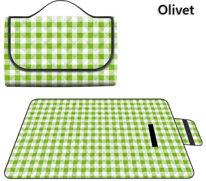 Olivet 마술사 휴대용 두터운 피크닉매트 대형 캠핑매트 방수 방습, 녹색