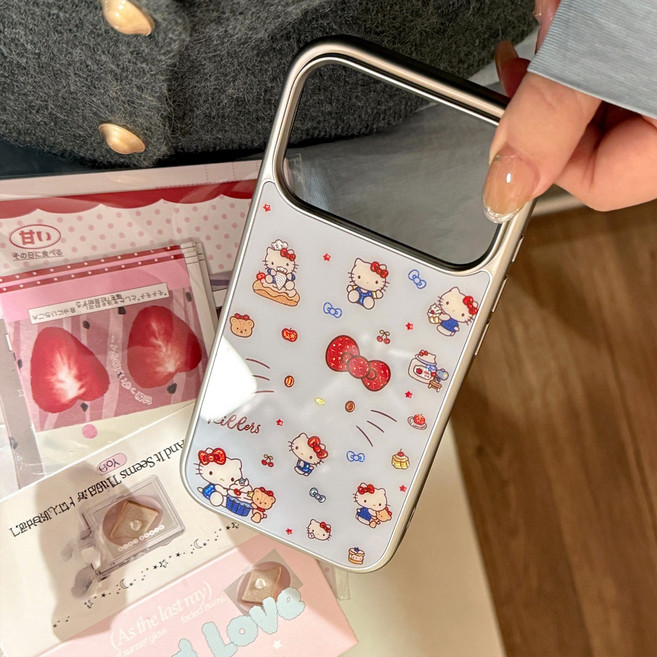 아이폰 17 16 15 프로 프로맥스 낙상 방지 핸드폰케이스 고양이 새끼