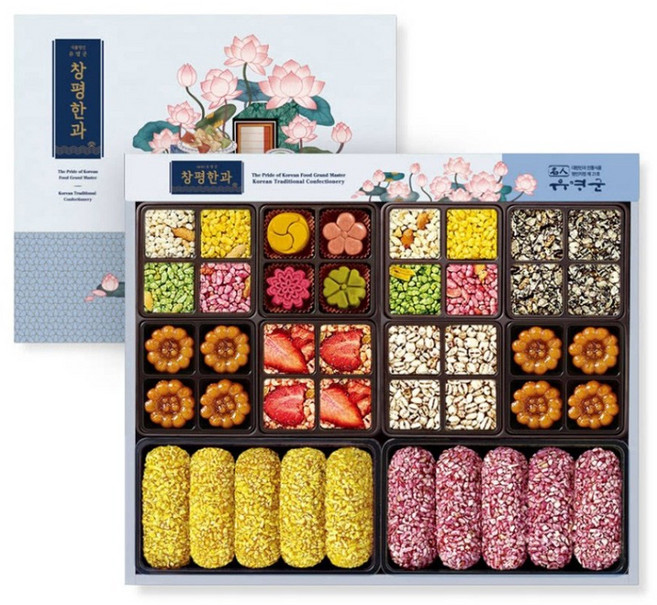 창평한과 선물세트 매화, 1세트, 524g