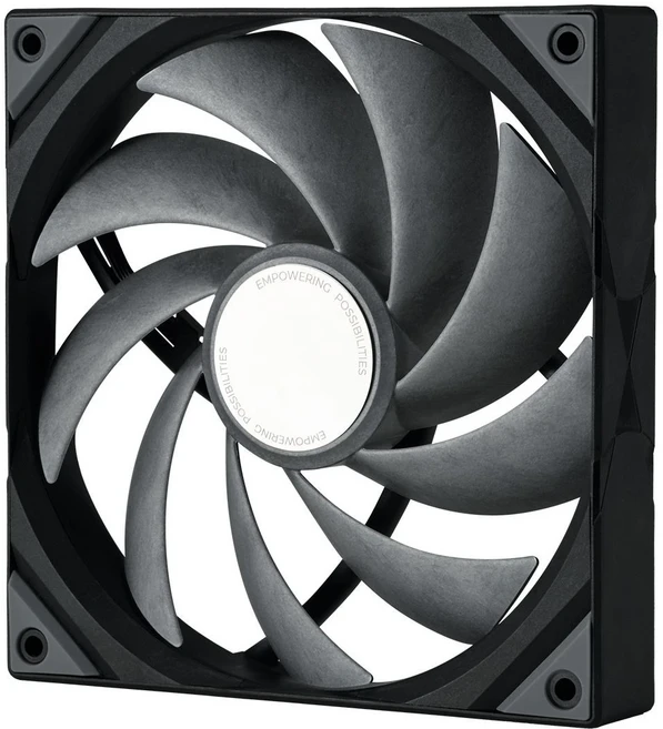 TRYX ROTA 140 PRO電腦散熱風扇，高效靜音，穩定耐用，易於安裝，提升系統效能, 黑, 1個, ROTA PRO