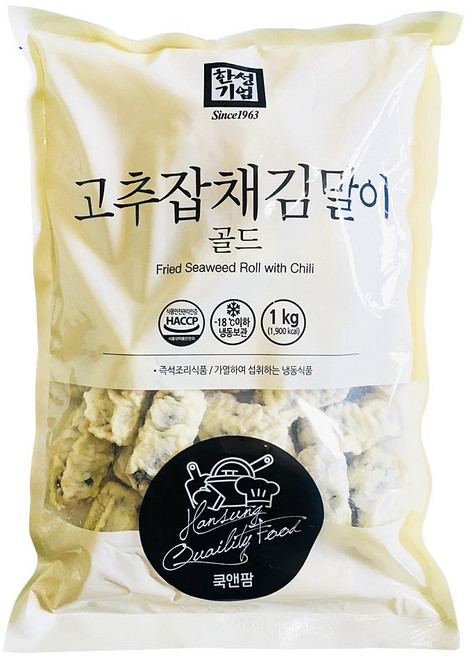 고추잡채김말이골드1kg/한성-3개, 1kg, 3개