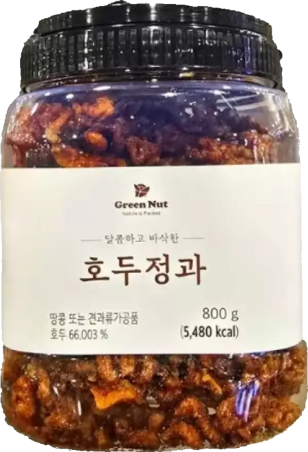 그린넛 그린너트 호두정과, 1세트, 800g