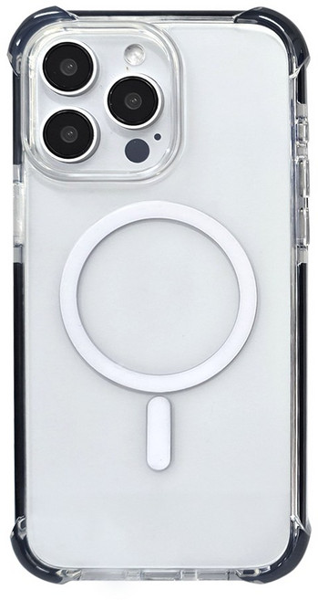 適用於 iPhone 四角加高雙色壓克力手機殼
