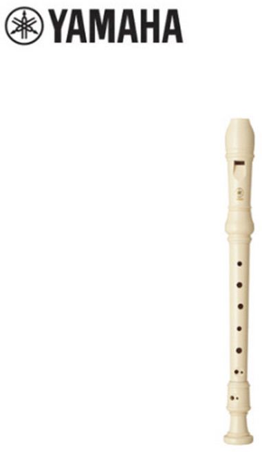 야마하 소프라노 바로크식 리코더 YRS-24B, 아이보리 색상, 1개