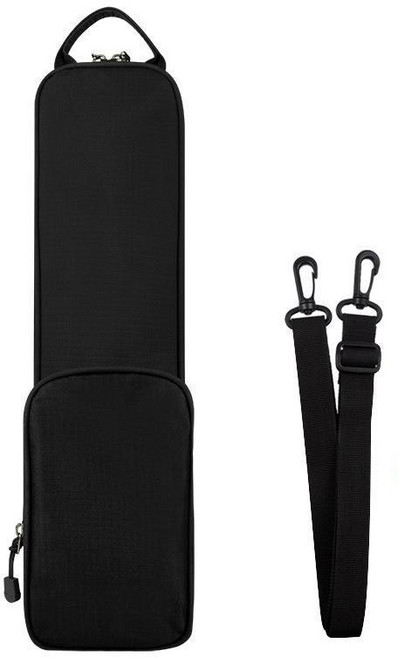 드럼스틱 전용 파우치 케이스 보관백 휴대용 악기채 가방, 블랙, 1개