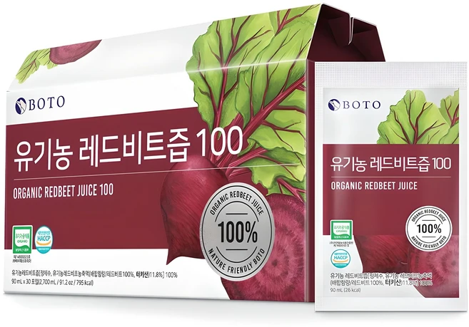 보뚜 레드비트즙 100, 90ml, 30개 - 쿠팡
