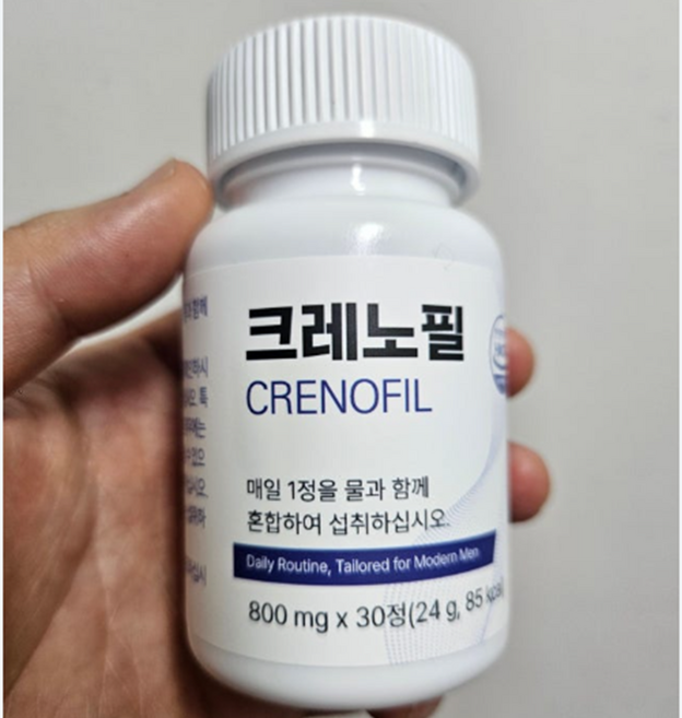 크레노필 맨파워흑염소장어복합물 장어진액추출분말 30정, 1개