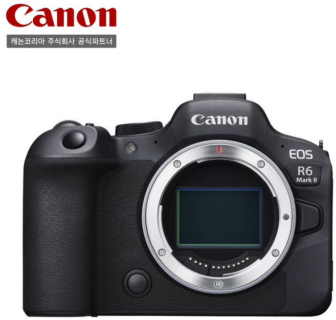 [캐논공식파트너] 캐논 EOS R6 Mark II BODY+전용배터리+프로텍팅클로스, 캐논 EOS R6 MARK II + 배터리 포함