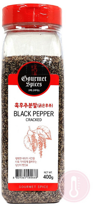 고메스파이스 흑후추분말 (굵은후추) 400g, 1개