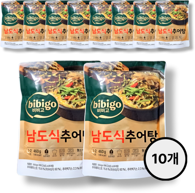 비비고 남도식 추어탕 460g, 비비고 남도식 추어탕 460gX10/비비고/즉석국 -, 10개