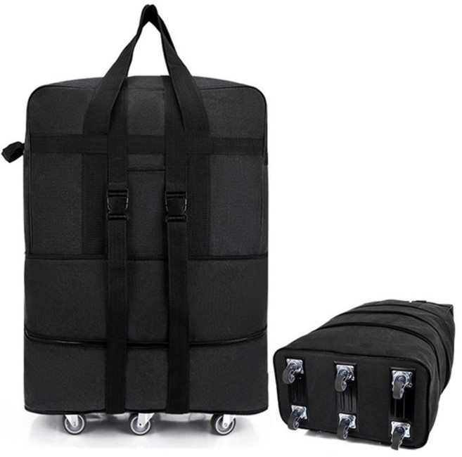 초대형 이민가방+벨트세트(28형) (블랙) 대용량짐가방 바퀴달린짐가방 출장가방 여행가방