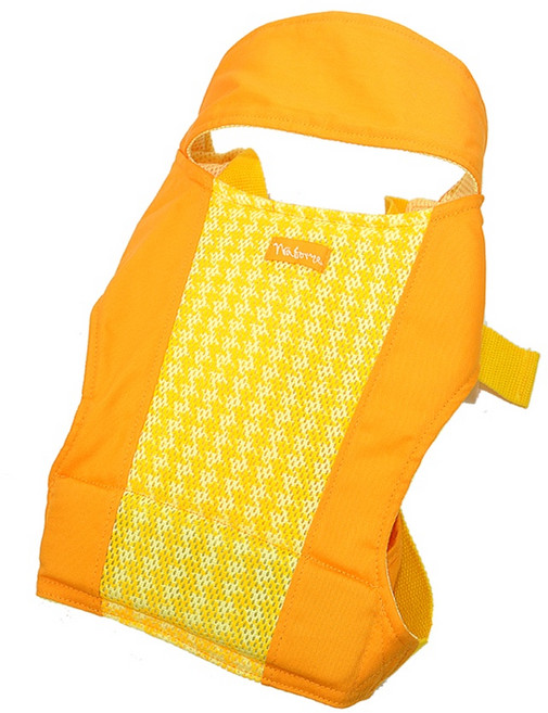 Naforye 拉孚兒 幼兒揹巾 6個月以上寶寶適用 會呼吸, 1個, 99226 黃色