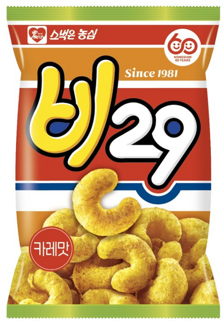 비29 카레맛, 6개, 5.5g