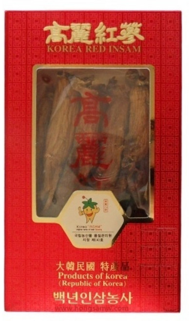 고려홍삼 4년근 지함대편(11~20뿌리) 금산홍삼 뿌리홍삼 건홍삼 말린홍삼 국내산 검사품, 300g, 1개, 20개입