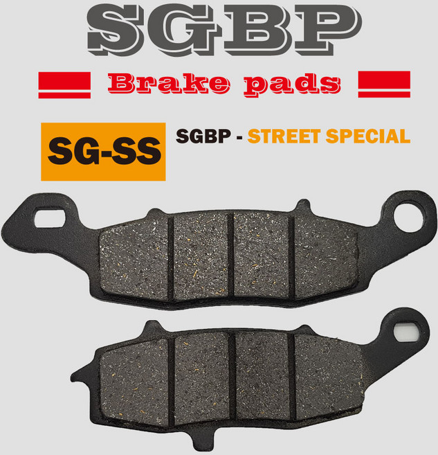 [SGBP] 스즈끼 브이스트롬 650 V-STROM 650 (04~) (우측) 프론트(앞)브레이크패드 (세미메탈 패드)[BP-251]